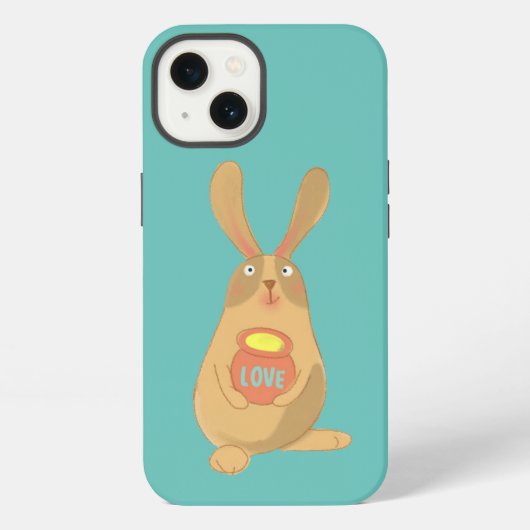 Hunny Bunny iPhone Hülle (Rückseite)