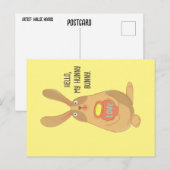 Hunny Bunny Postkarte (Vorne/Hinten)
