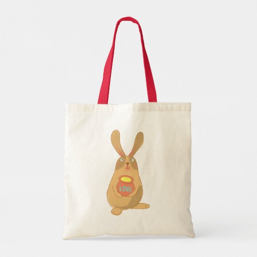 Hunny Bunny Tragetasche (Rückseite)