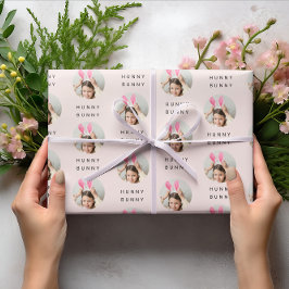 Hunny Foto Osterpink Geschenkpapier