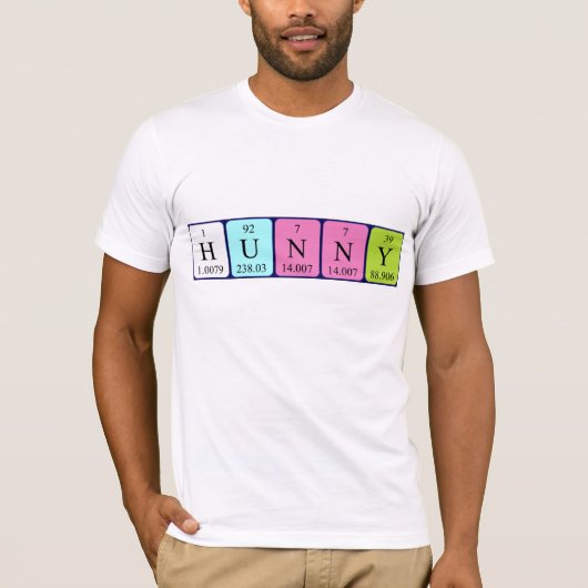 Hunny Periodenname Shirt (Vorderseite)