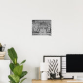 Hunsdon House Poster (Heimbüro)