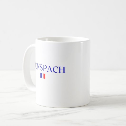 HUNSPACH Frankreich Kaffeetasse (Vorderseite Links)