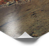 Hunstanton Cliff Foto Print (Ecke)
