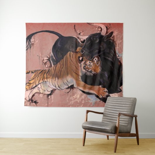 Hunt Art Wandteppich (Beispiel (Horizontal))