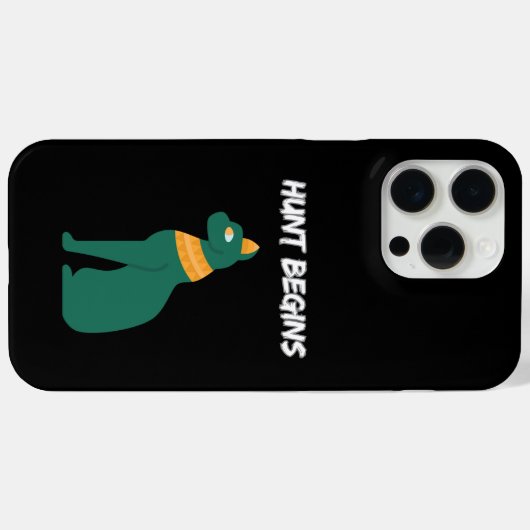 Hunt Begins Case-Mate iPhone Hülle (Rückseite (Horizontal))
