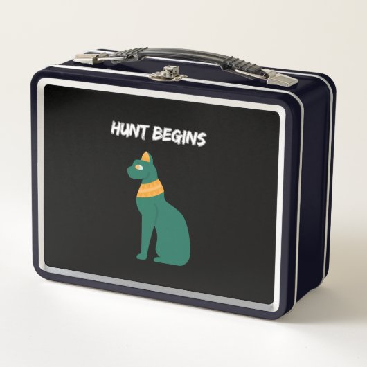 Hunt Begins Metall Brotdose (Vorderseite)