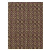 Hunt Club Kariert mit Wildlife Game | Fall Pattern Tischdecke (Vorderseite)