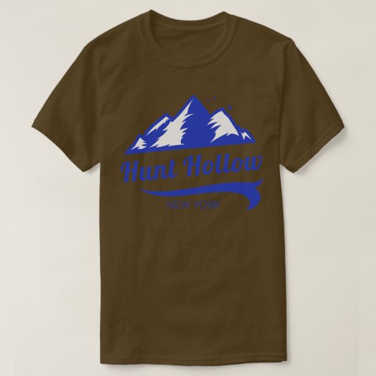 Hunt Hollow ski New York T-Shirt (Design vorne)