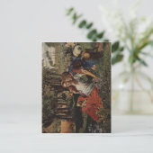 Hunt, William Holman Der Hireling Shepherd Der ged Postkarte (Stehend Vorderseite)