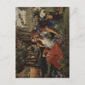 Hunt, William Holman Der Hireling Shepherd Der ged Postkarte (Vorderseite)