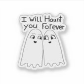 Hunt You - Bis zum Tod tun wir klassisch Aufkleber (Vorderseite)