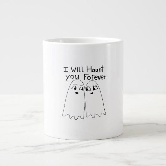 Hunt You - Bis zum Tod tun wir klassisch Jumbo-Tasse (Vorderseite)