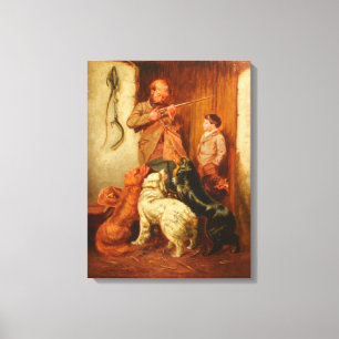 Hunter and Boy von Arthur Fitzwilliam Tait 1876 Leinwanddruck