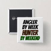 Hunter Angler Button (Vorne & Hinten)