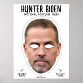 Hunter Biden Halloween-Kostümmaske Poster (Vorne)