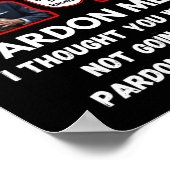 Hunter Biden Sticker Poster (Ecke)