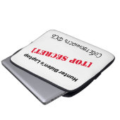 Hunter Bidens Laptop-Abdeckung Laptopschutzhülle (Vorne Knopf)