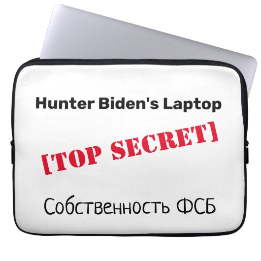 Hunter Bidens Laptop-Abdeckung Laptopschutzhülle (Vorderseite)