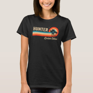 Hunter Birthday Retro Vintag Men Vater T-Shirt