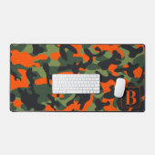 Hunter Camouflage Personalisiert Monogram Camoufla Schreibtischunterlage (Tastatur & Maus)