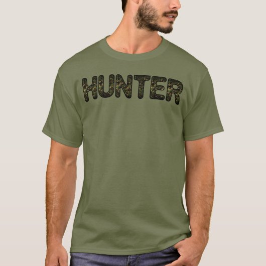 Hunter Camouflage T-Shirt (Vorderseite)