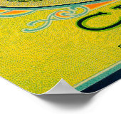 Hunter Clams LabelMilbridge, ME Poster (Ecke)