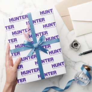 Hunter College CUNY Akademisches Logo Geschenkpapier