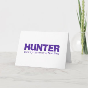 Hunter College CUNY Akademisches Logo Karte