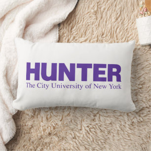 Hunter College CUNY Akademisches Logo Lendenkissen