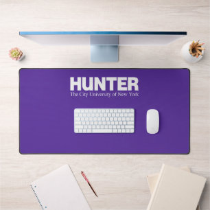 Hunter College CUNY Akademisches Logo Schreibtischunterlage