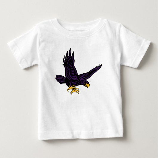 Hunter College Hawk Baby T-shirt (Vorderseite)