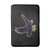 Hunter College Hawk Badematte (Vorderseite Vertikal)