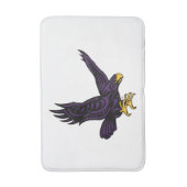 Hunter College Hawk Badematte (Vorderseite Vertikal)