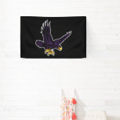 Hunter College Hawk Banner (InSitu)