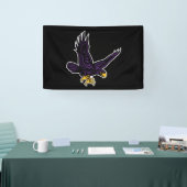 Hunter College Hawk Banner (Messe)