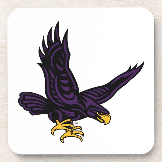 Hunter College Hawk Getränkeuntersetzer (Vorderseite)