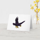 Hunter College Hawk Karte (Gelbe Blume)