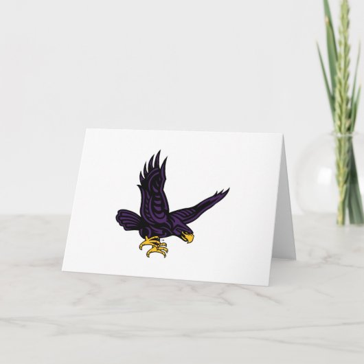 Hunter College Hawk Karte (Vorderseite)