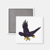 Hunter College Hawk Magnet (Vorderseite/Rückseite)