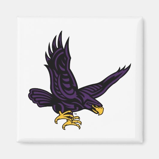 Hunter College Hawk Magnet (Vorne)