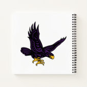 Hunter College Hawk Notizblock (Rückseite)