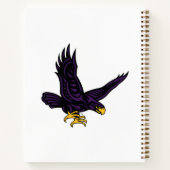 Hunter College Hawk Notizblock (Rückseite)