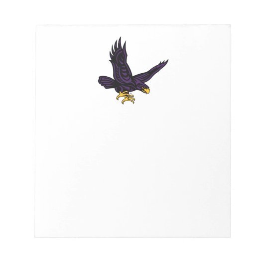 Hunter College Hawk Notizblock (Vorderseite)