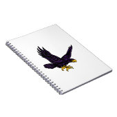 Hunter College Hawk Notizblock (Rechte Seite)
