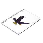 Hunter College Hawk Notizblock (Linke Seite)