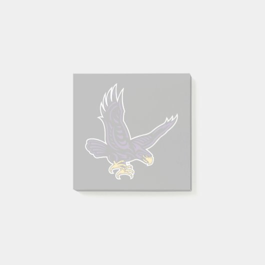 Hunter College Hawk Post-it Klebezettel (Vorderseite)