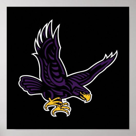 Hunter College Hawk Poster (Vorne)