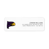 Hunter College Hawk Profil Maskottchen (Vorne)