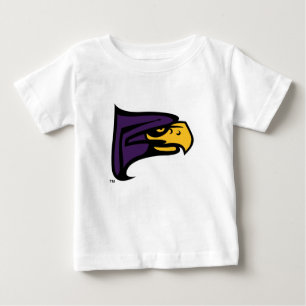Hunter College Hawk Profil Maskottchen Baby T-shirt